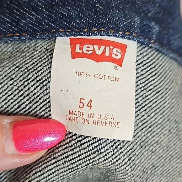 Levi's Vintage Men's Jacket Size 54 - Picture 6 of 6